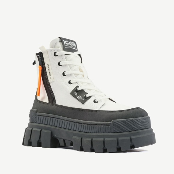 Palladium ‘Revolt Zip TX’ Boots - Star White - Picture 3 of 10